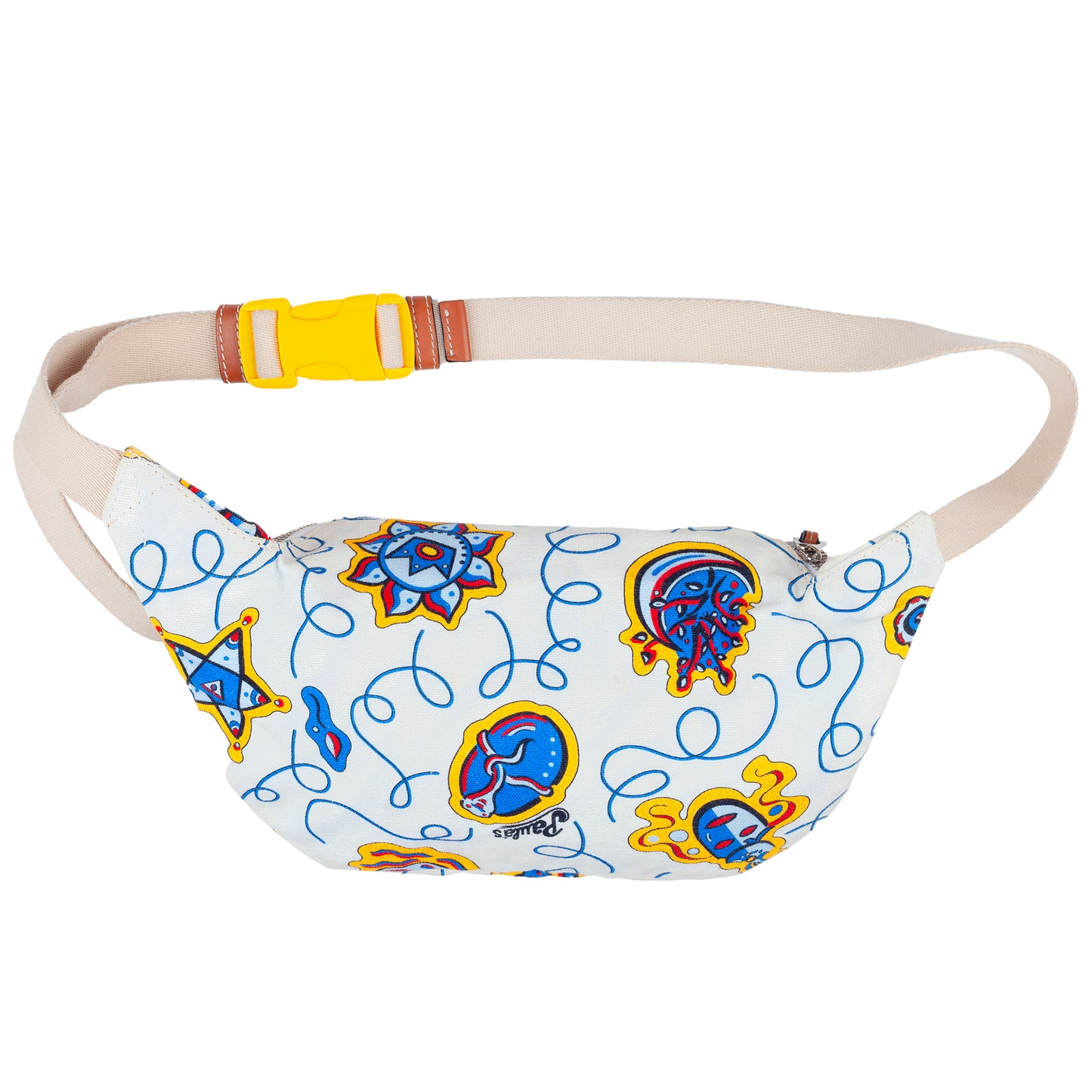 Loewe Paula’s Ibiza SS 2019 Multicoloured Canvas Belt Bag /Fanny Pack