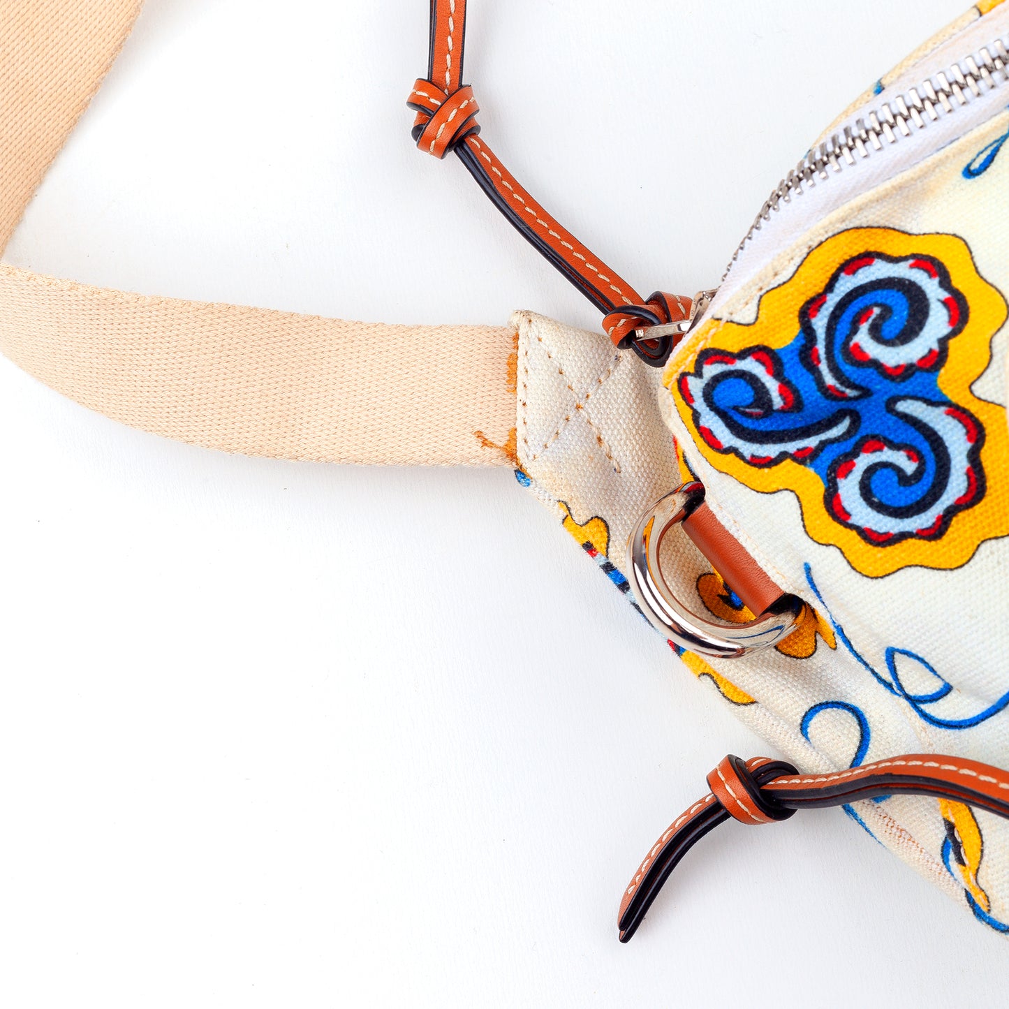 Loewe Paula’s Ibiza SS 2019 Multicoloured Canvas Belt Bag /Fanny Pack