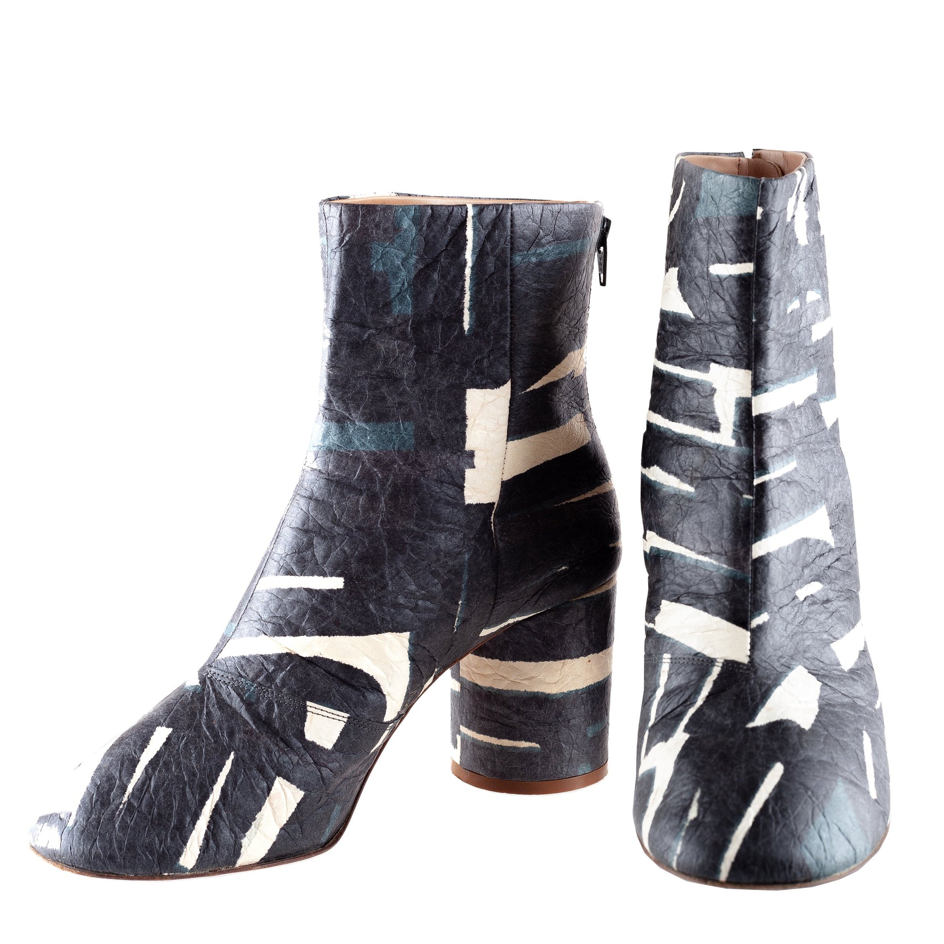 Maison Margiela Graphic Leather Boots