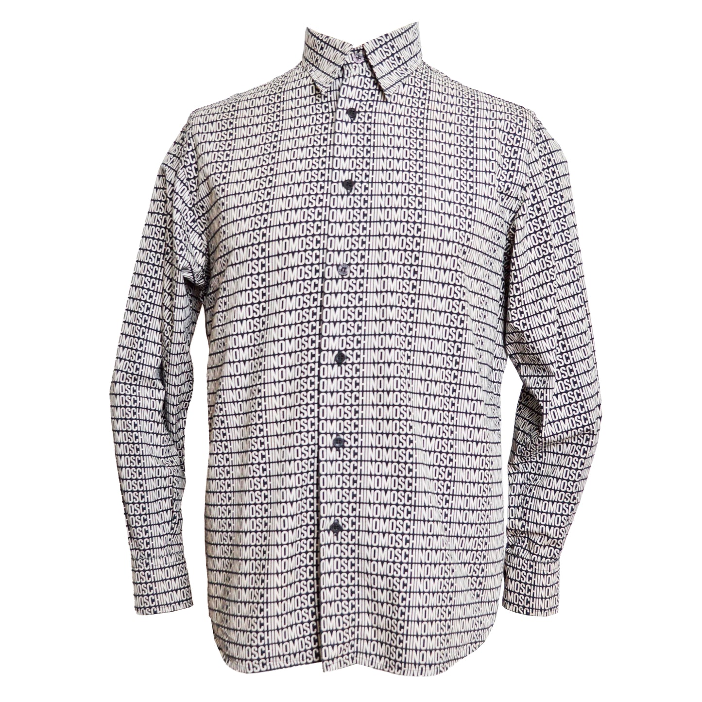 Moschino Jeans Monogram Long Sleeve Shirt