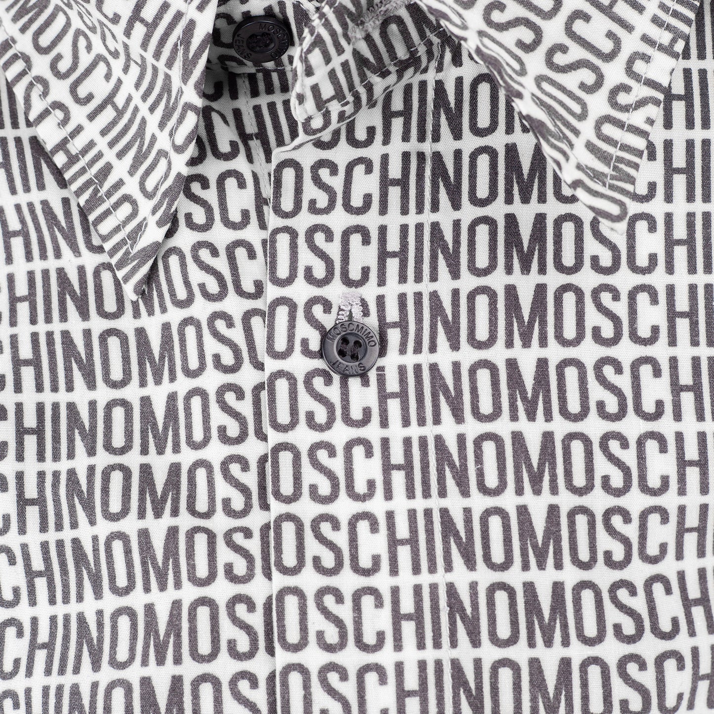 Moschino Jeans Monogram Long Sleeve Shirt