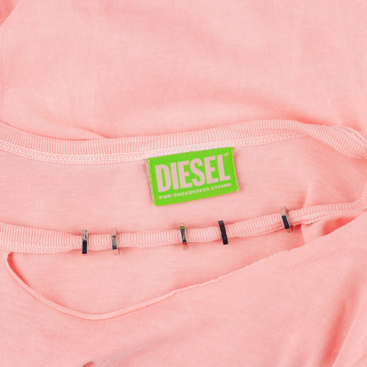 Diesel Salmon Bullock Short Sleeve T-Shirt