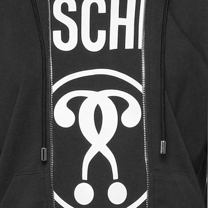 Moschino Trompe L'oeil Black Hoodie