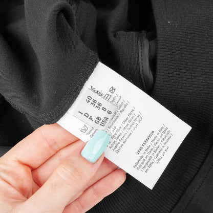 Moschino Trompe L'oeil Black Hoodie