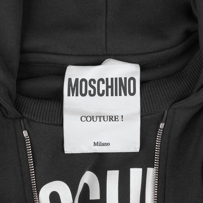 Moschino Trompe L'oeil Black Hoodie