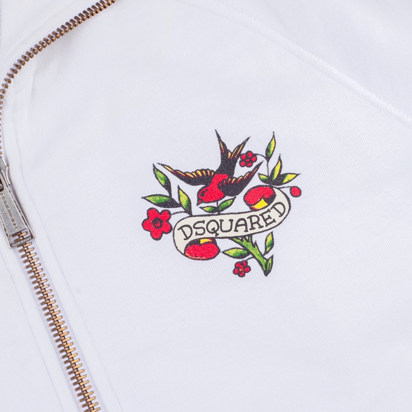 DSQUARED2 Whykiki When You Kankuku Aloha White Jacket