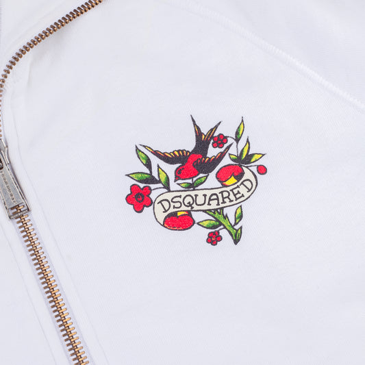 DSQUARED2 Whykiki When You Kankuku Aloha White Jacket