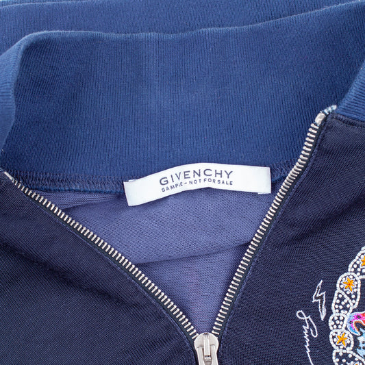 Givenchy Sample Navy Short Sleeve Top