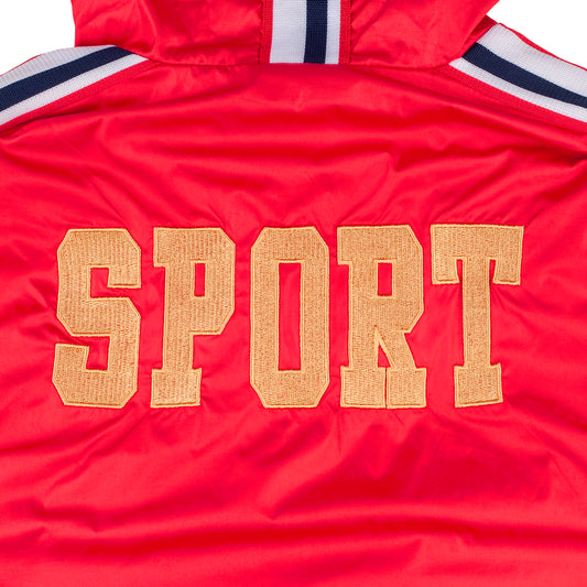 Dolce & Gabbana Red Boxing Polyester Jacket