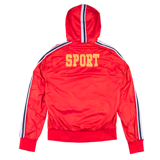 Dolce & Gabbana Red Boxing Polyester Jacket