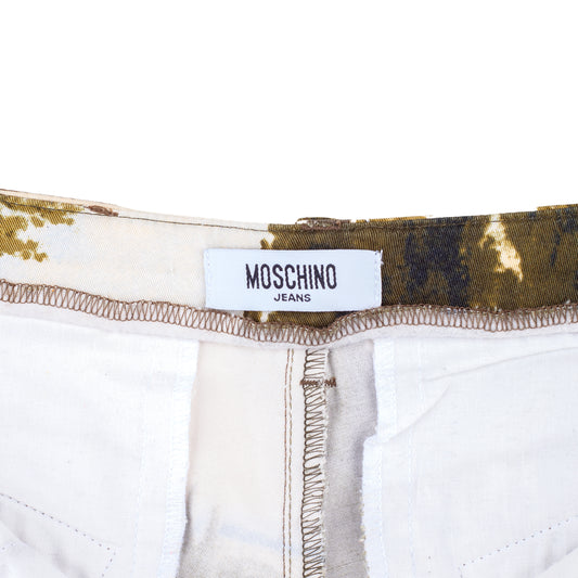 Moschino Jeans Pop Art Pants featuring Pierre Lecomte Landscape Print
