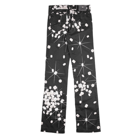 Versace Jeans Couture Vintage Black Diamond Pants