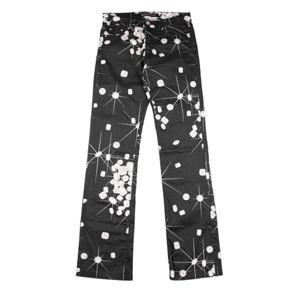 Versace Jeans Couture Vintage Black Diamond Pants