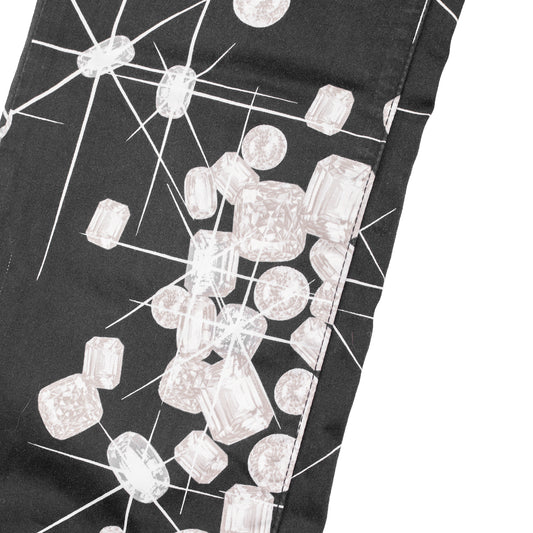 Versace Jeans Couture Vintage Black Diamond Pants