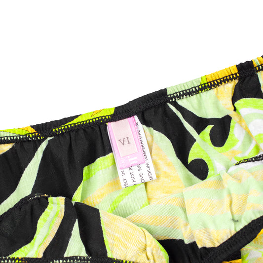 Emilio Pucci Vintage Yellow Lingerie Set