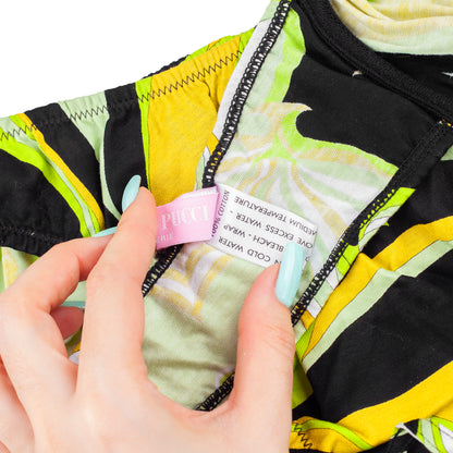 Emilio Pucci Vintage Yellow Lingerie Set