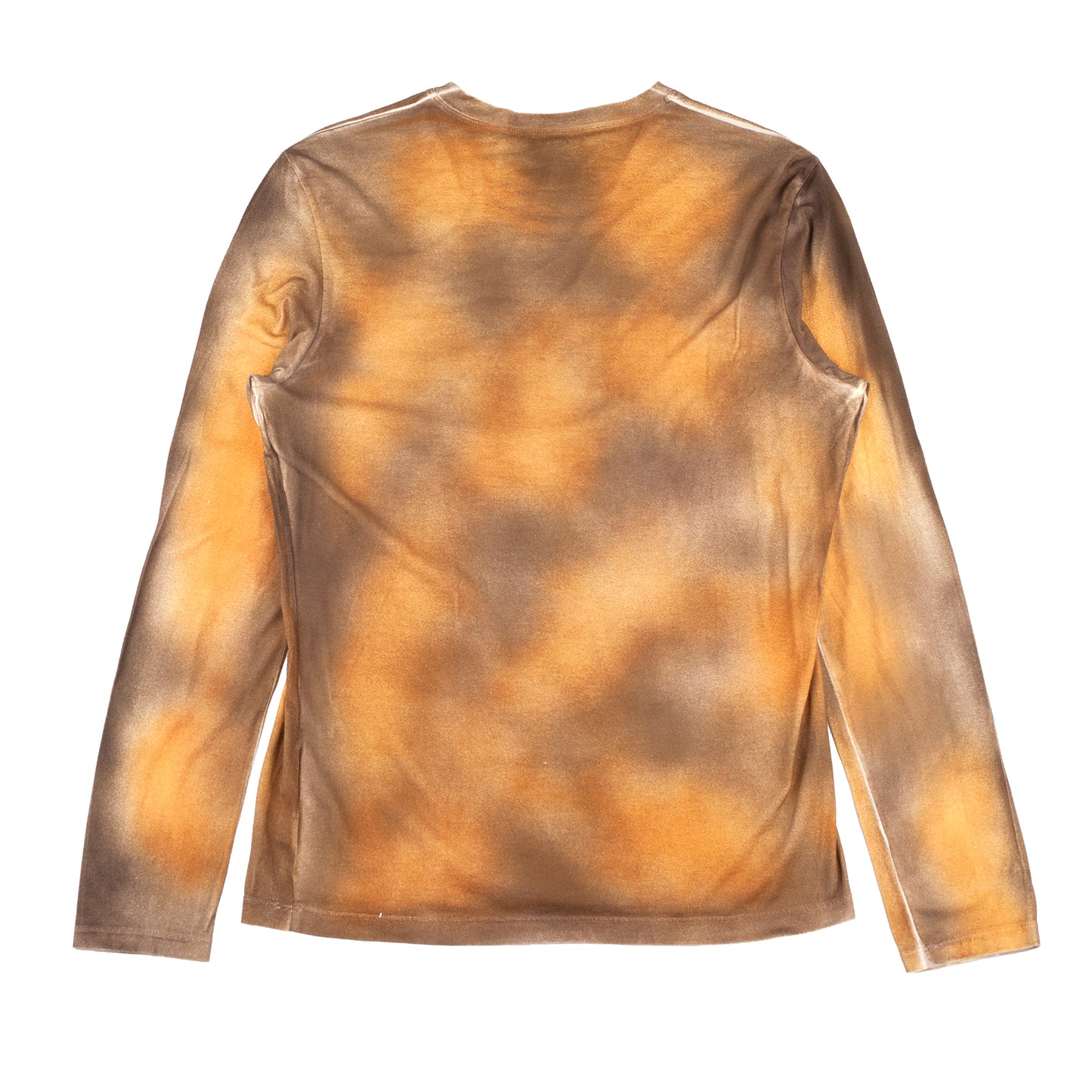 Roberto Cavalli CLASS Brown Acid Long Sleeve Top