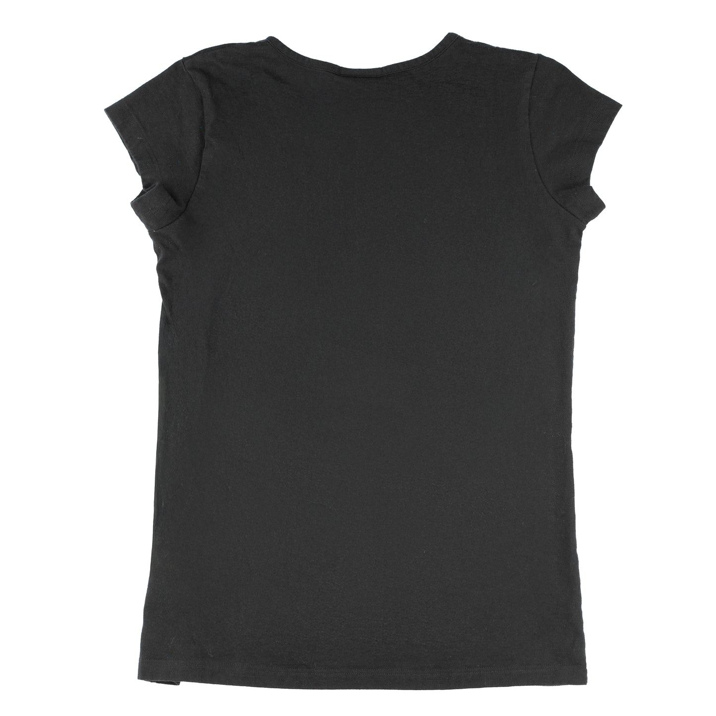 Just Cavalli Vintage Black Cross Gothic Top