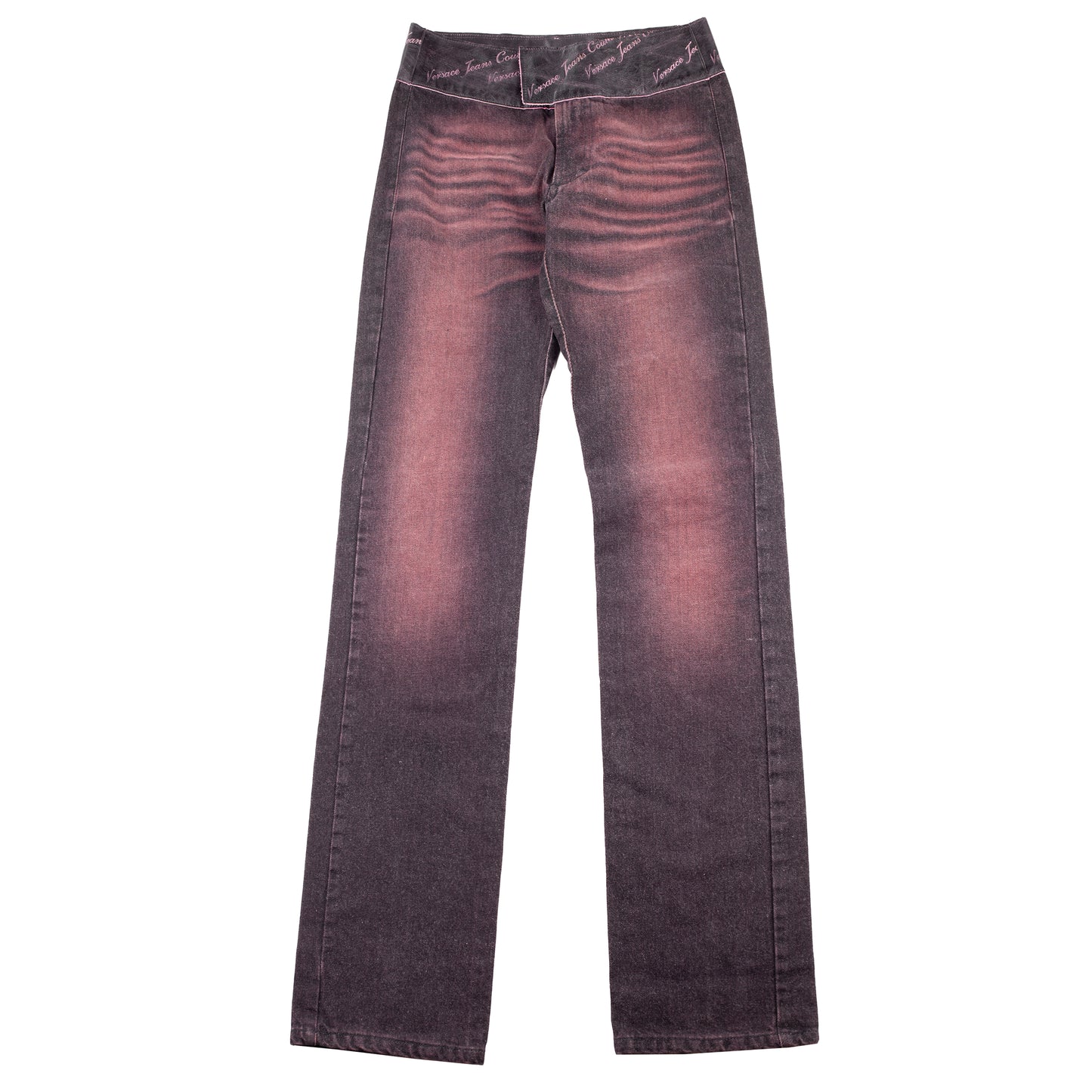 Versace Jeans Couture Black/Pink Acid Vintage Jeans