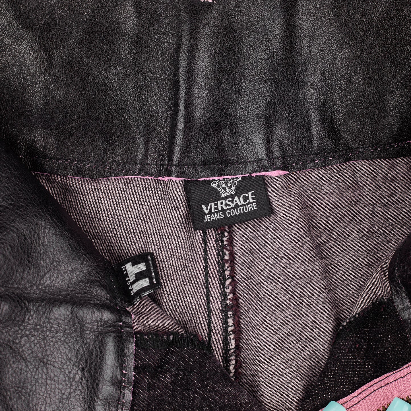 Versace Jeans Couture Black/Pink Acid Vintage Jeans
