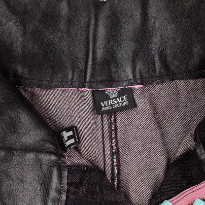 Versace Jeans Couture Black/Pink Acid Vintage Jeans