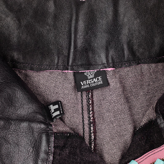 Versace Jeans Couture Black/Pink Acid Vintage Jeans