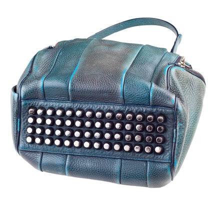 Alexander Wang Rocco Turquoise Blue Acid Bag
