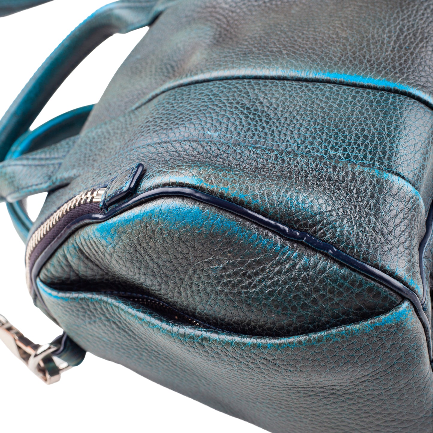 Alexander Wang Rocco Turquoise Blue Acid Bag