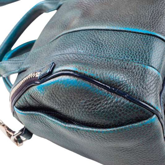 Alexander Wang Rocco Turquoise Blue Acid Bag