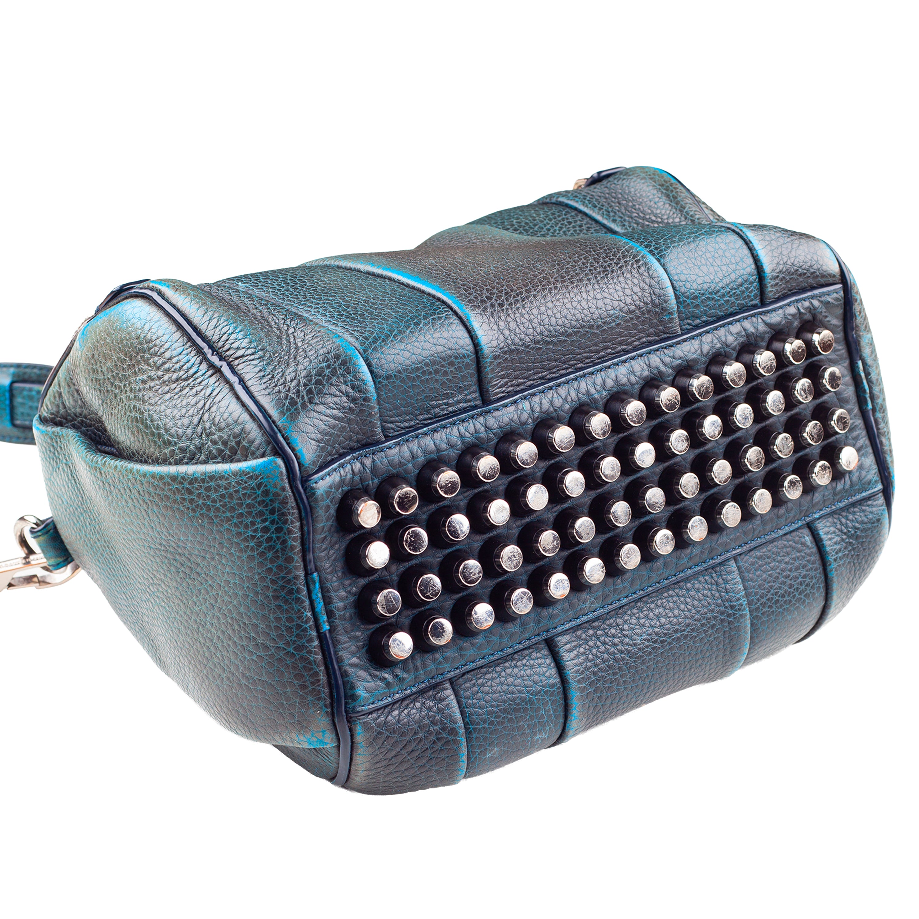 Alexander Wang Rocco Turquoise Blue Acid Bag