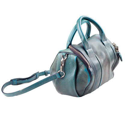 Alexander Wang Rocco Turquoise Blue Acid Bag