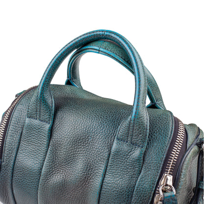 Alexander Wang Rocco Turquoise Blue Acid Bag