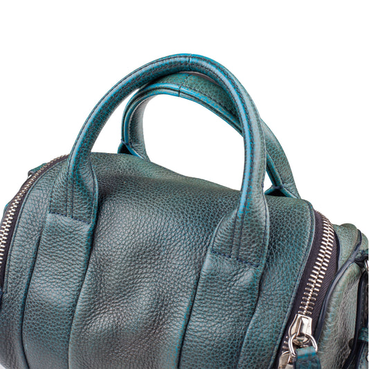 Alexander Wang Rocco Turquoise Blue Acid Bag