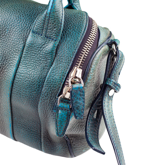 Alexander Wang Rocco Turquoise Blue Acid Bag