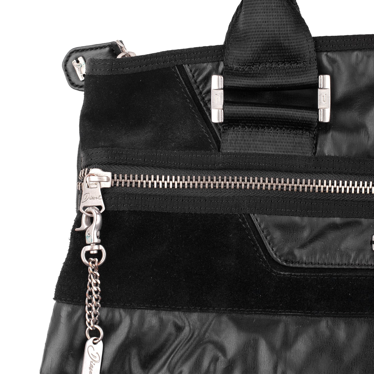 Diesel Black Polyamide Shoulder Bag