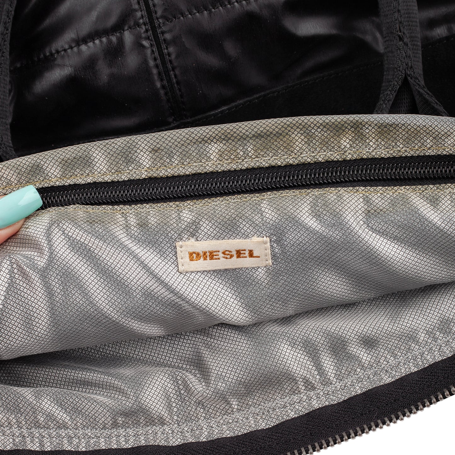 Diesel Black Polyamide Shoulder Bag
