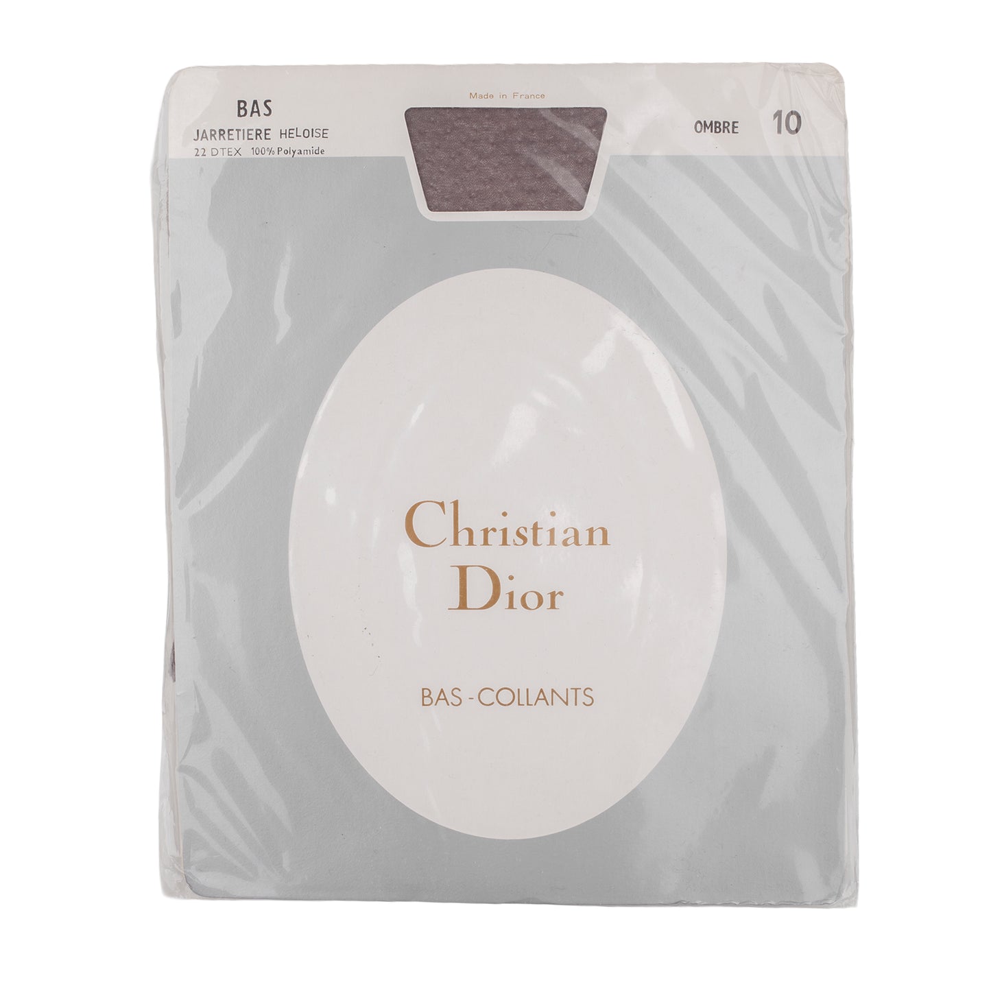 Christian Dior Thigh-High Brown Vintage Stockings