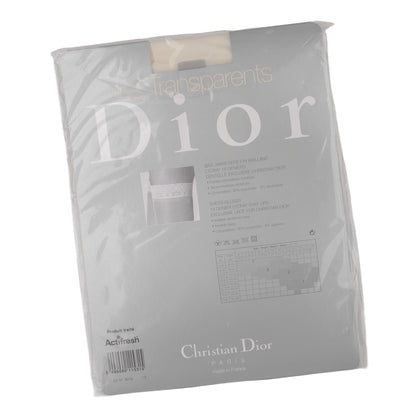 Christian Dior Thigh-High Vintage Beige Stockings