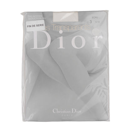 Christian Dior Thigh-High Vintage Beige Stockings