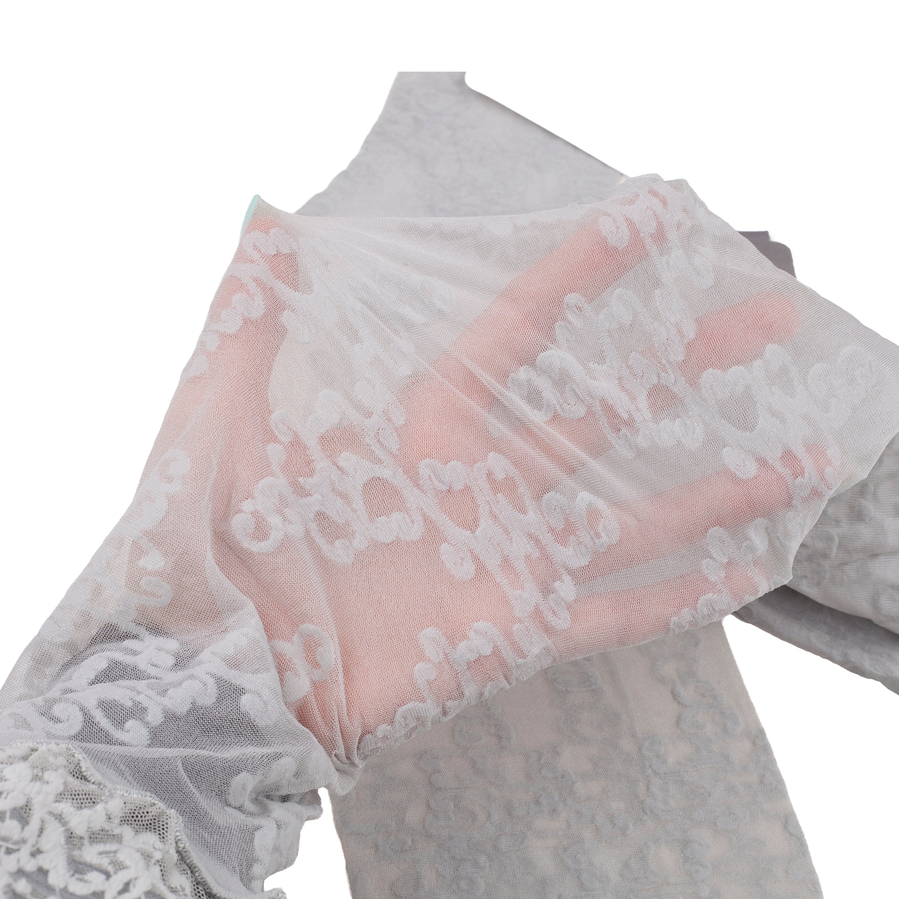 Christian Dior Thigh-High Vintage Gray Stockings