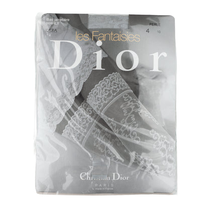 Christian Dior Thigh-High Vintage Gray Stockings