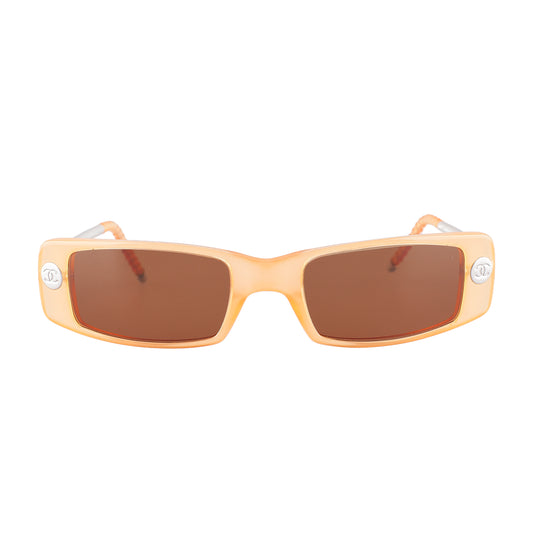 Chanel 5036 c. 640/13 Light Brown Vintage Sunglasses