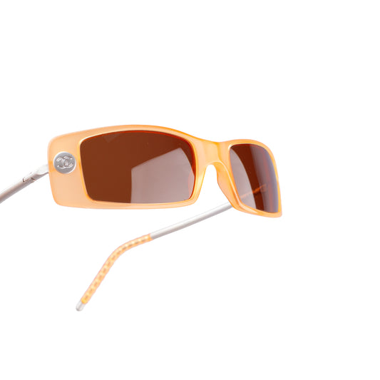 Chanel 5036 c. 640/13 Light Brown Vintage Sunglasses