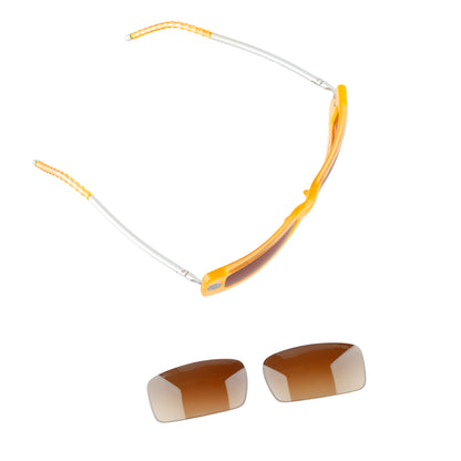 Chanel 5036 c. 640/13 Light Brown Vintage Sunglasses