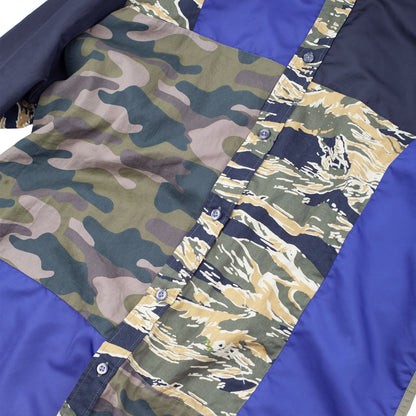 Diesel Patchwork Camo Colorblock Shirt