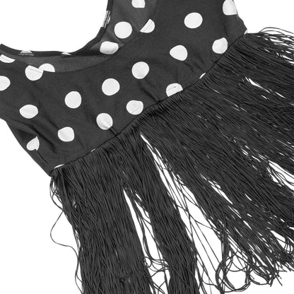 Dolce & Gabbana “Il Mare di” Polka Dot Fringe Two-Piece Set