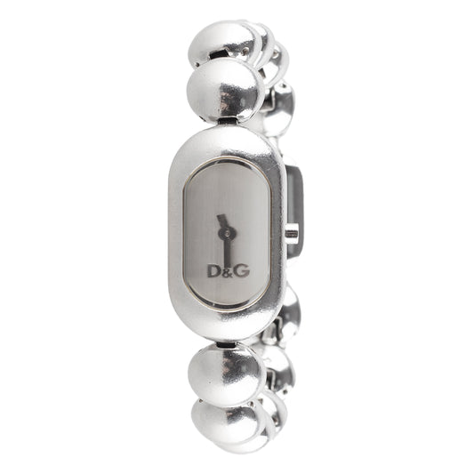 Dolce & Gabbana Stainless Steel Vintage Pebble Watch