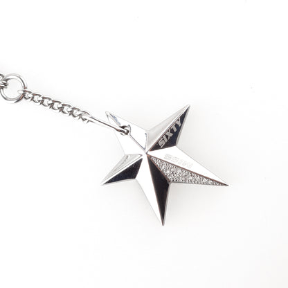 Miss Sixty Stainless Steel Star Vintage Necklace