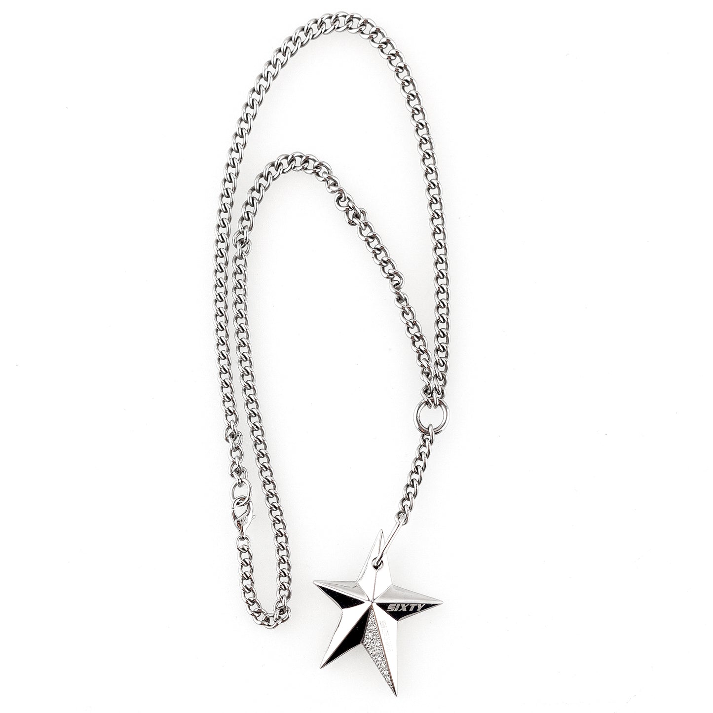 Miss Sixty Stainless Steel Star Vintage Necklace