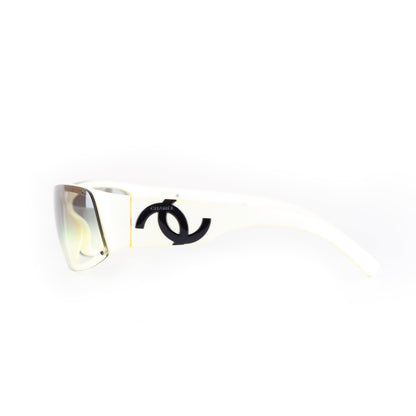 Chanel 5072 White Sunglasses